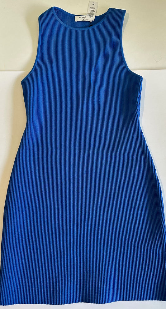 *Adult* *New* Babaton, Blue Sculpt Knit Dress - Size Medium