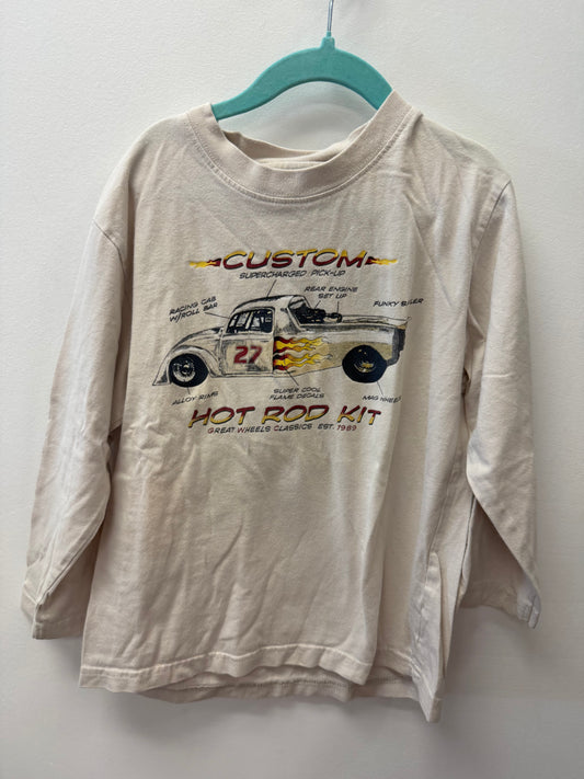 CHILDRENS PLACE HOT ROD SHIRT SIZE 5-6