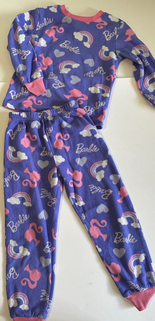 *Play* Barbie, Two-Piece Fleece Pyjamas - Size XS (4-5)
