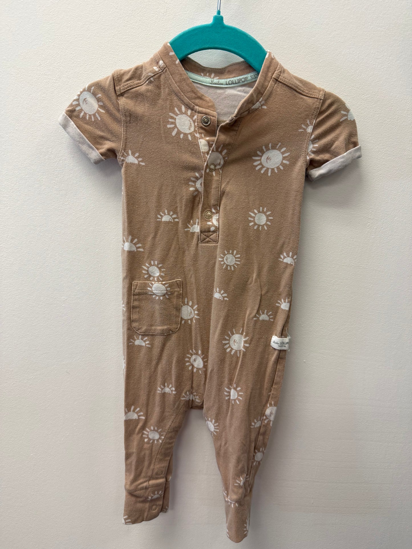 LOULOU LOLLIPOP SUNSHINE ROMPER SIZE 0-3M