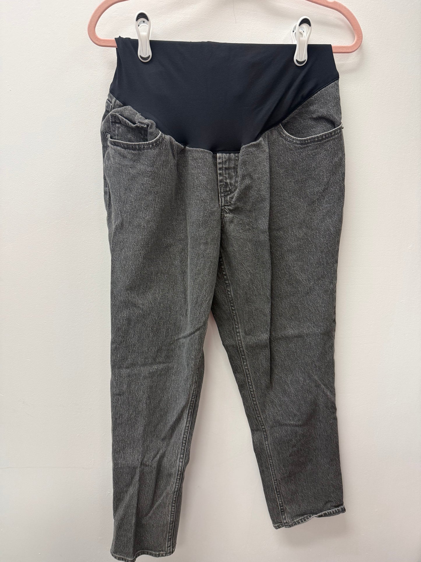 OLD NAVY BLACK MATERNITY JEANS SIZE 12