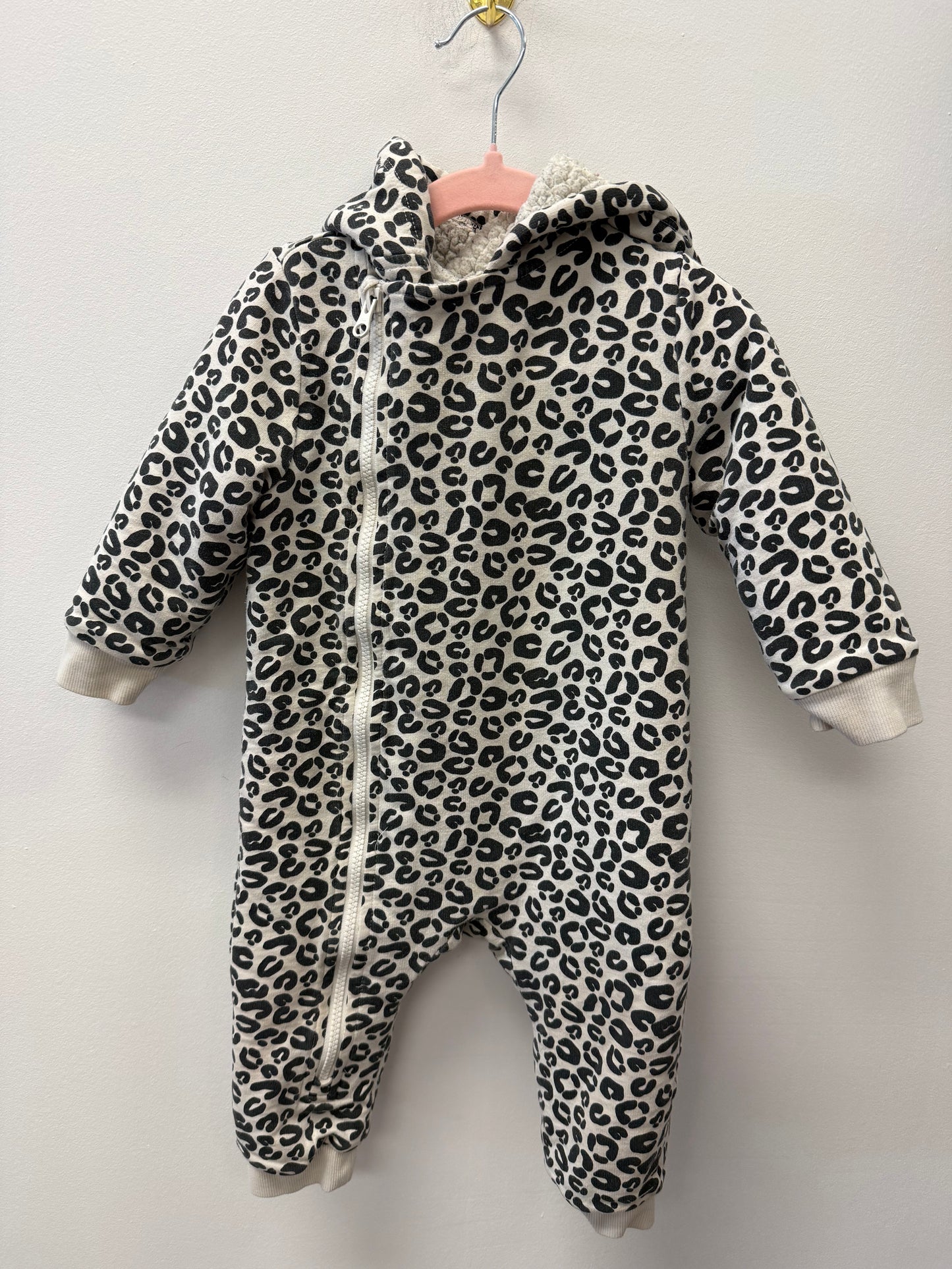 JOE FRESH FLEECE LINED ONE PIECE SIZE 12-18M