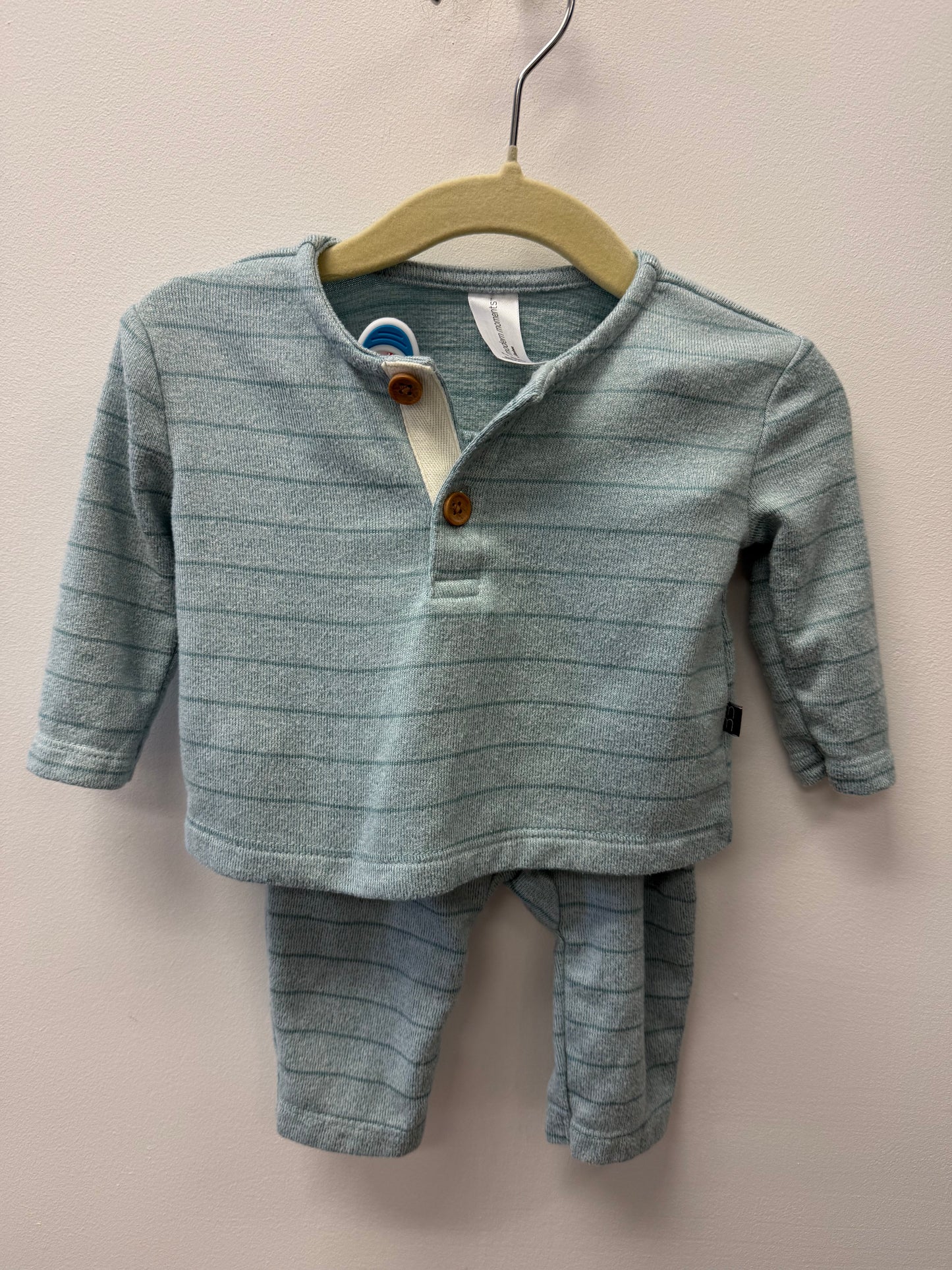 MODERN MOMENTS BLUE OUTFIT SIZE 0-3M
