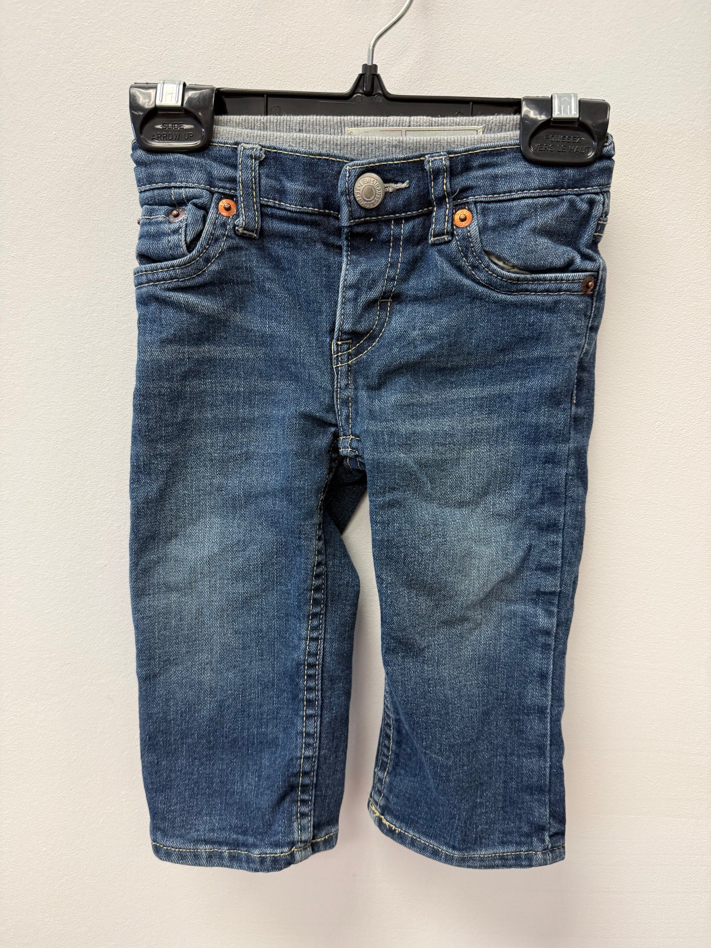 LEVI STRECHY WAIST BAND JEANS SIZE 12M