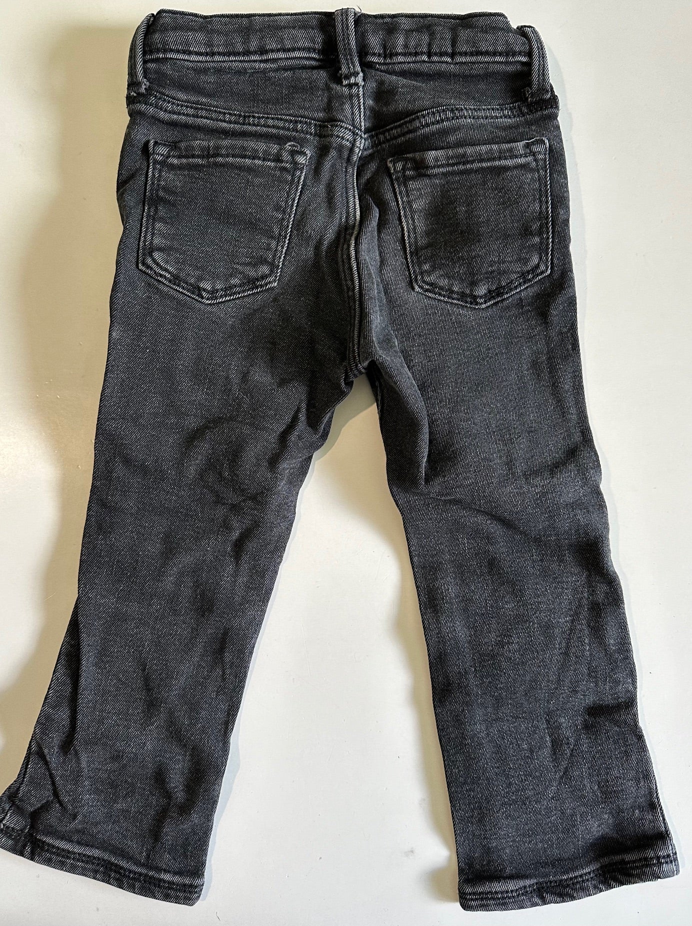 Old Navy, Black Jeans with Adjustable Waist - Size 3T