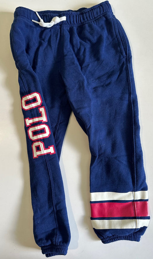 Ralph Lauren, Navy Blue, Pink, and White Comfy Pants - Size 5
