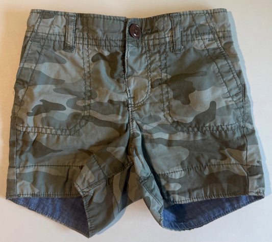 Baby Gap, Camo Shorts - 12-18 Months
