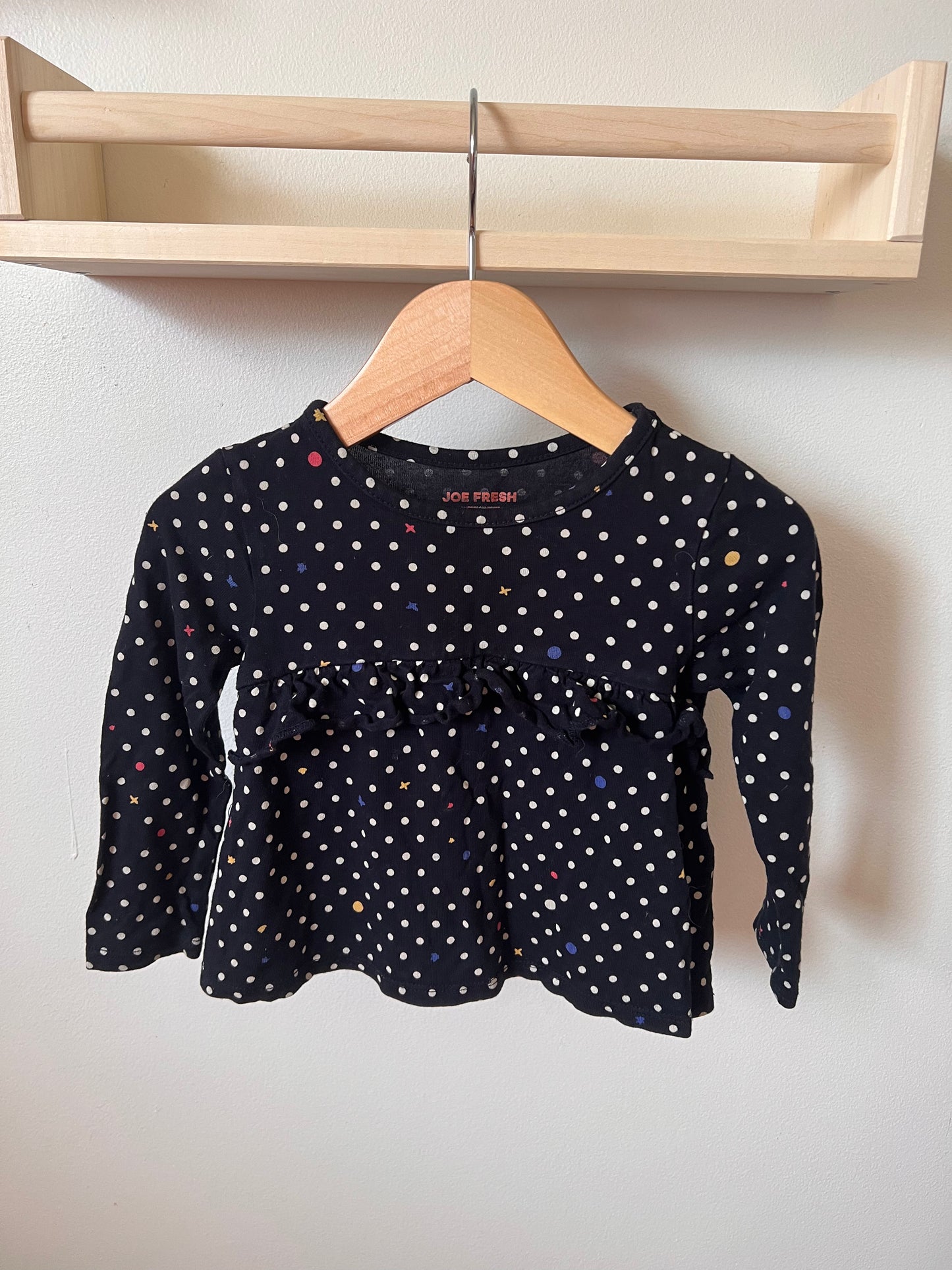 JOE FRESH POLKA DOT SHIRT 2T