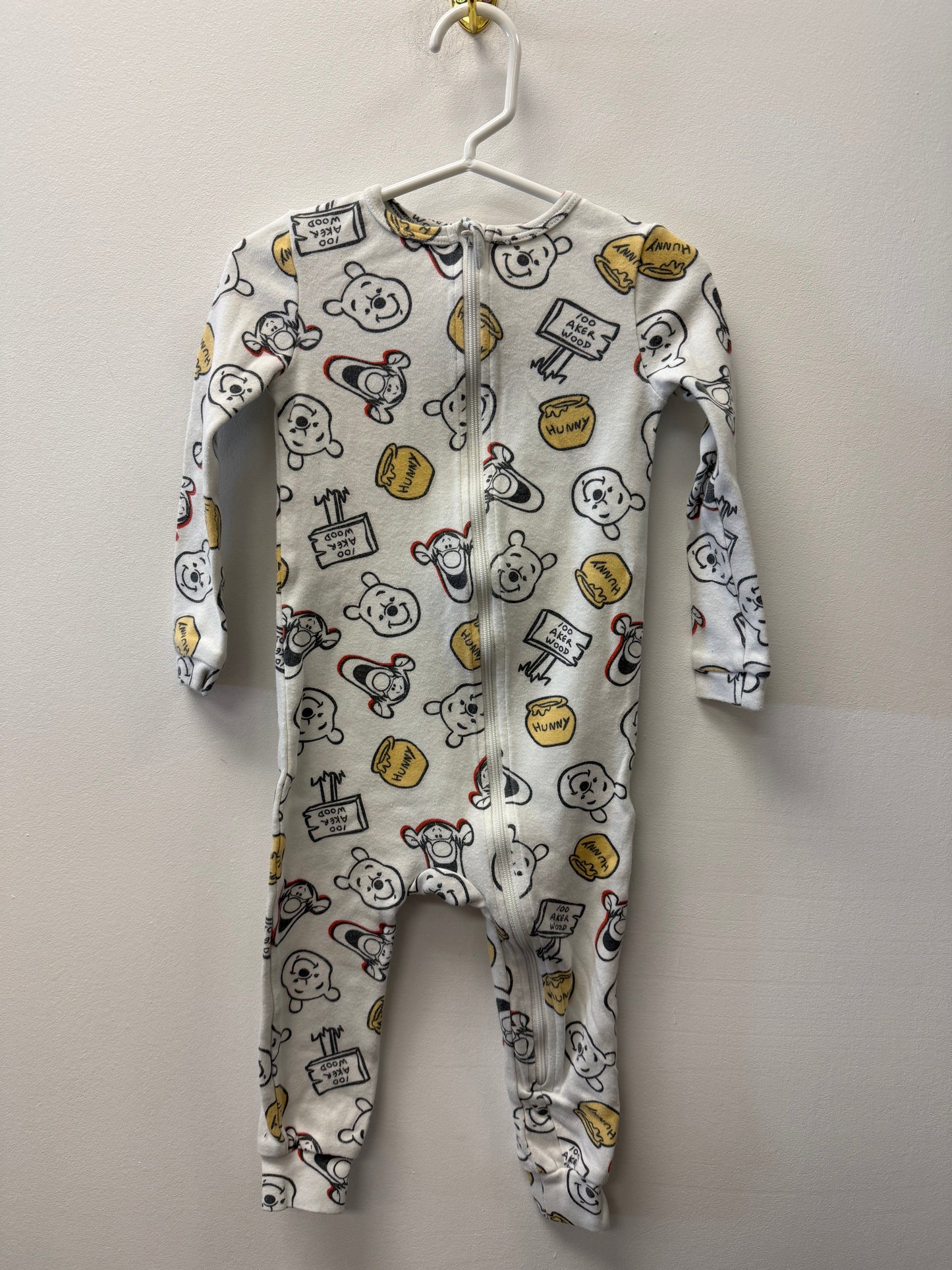DISNEY BABY WINNIE THE POOH SLEEPER SIZE 18-24M