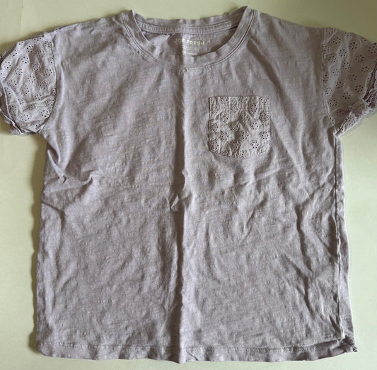 Joe Fresh, Pale Purple T-Shirt - Size Medium (7-8)