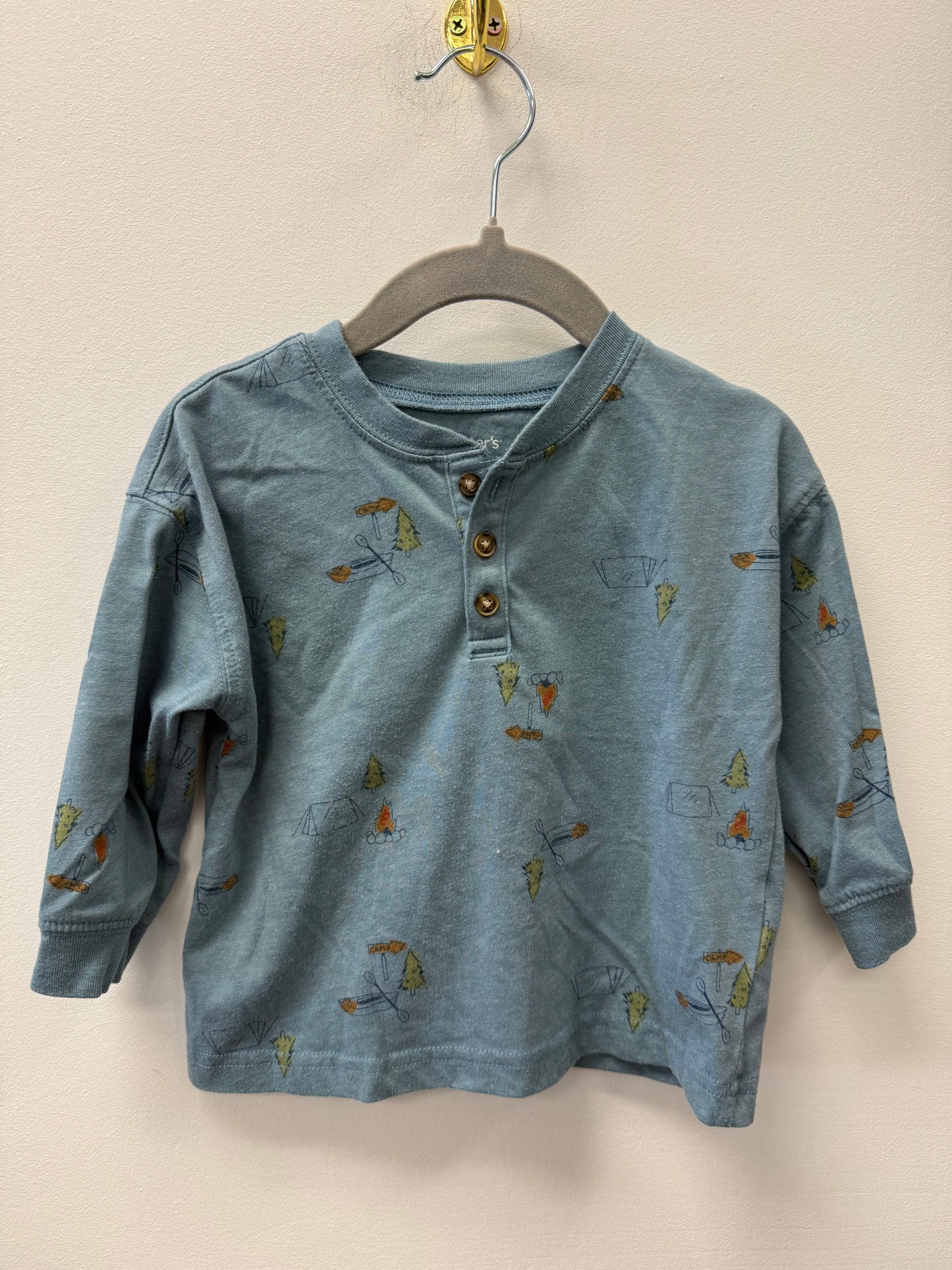 CARTERS CAMPING SHIRT SIZE 18M