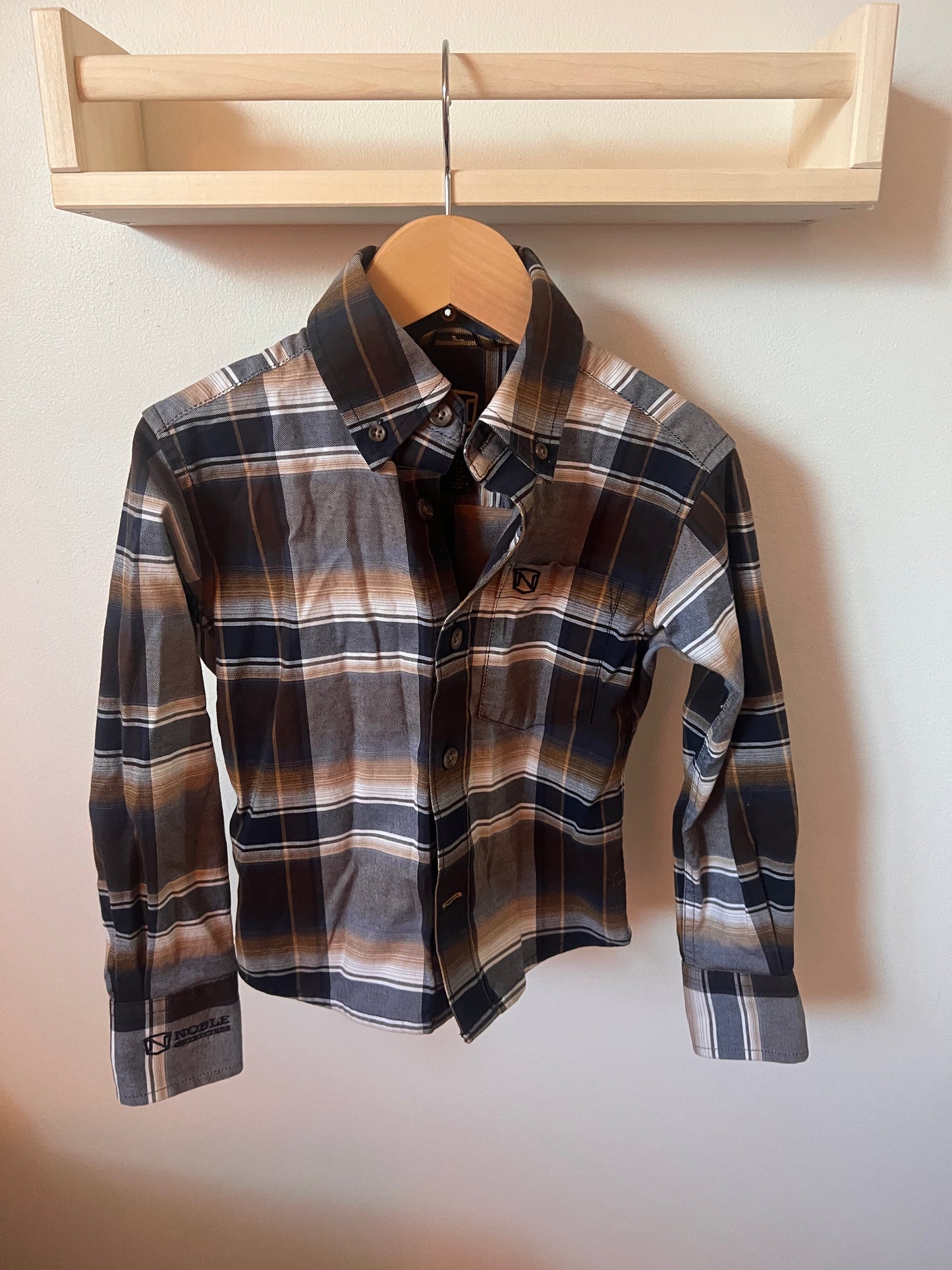 NOBBLE OUTFITTERS PLAID 4/5T