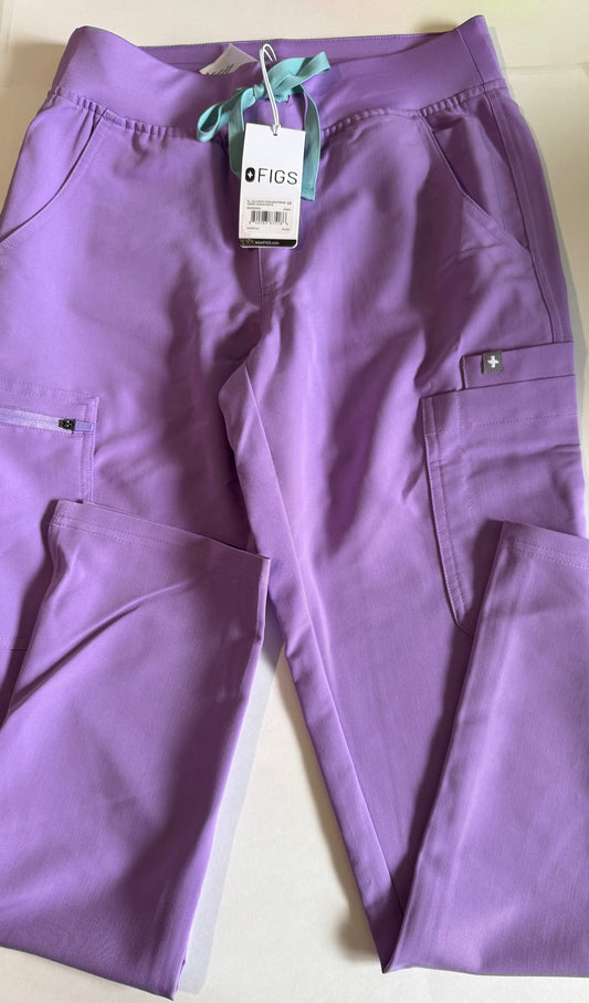 *Adult* *New* Figs, Purple Technical Collection Pants - Size XS