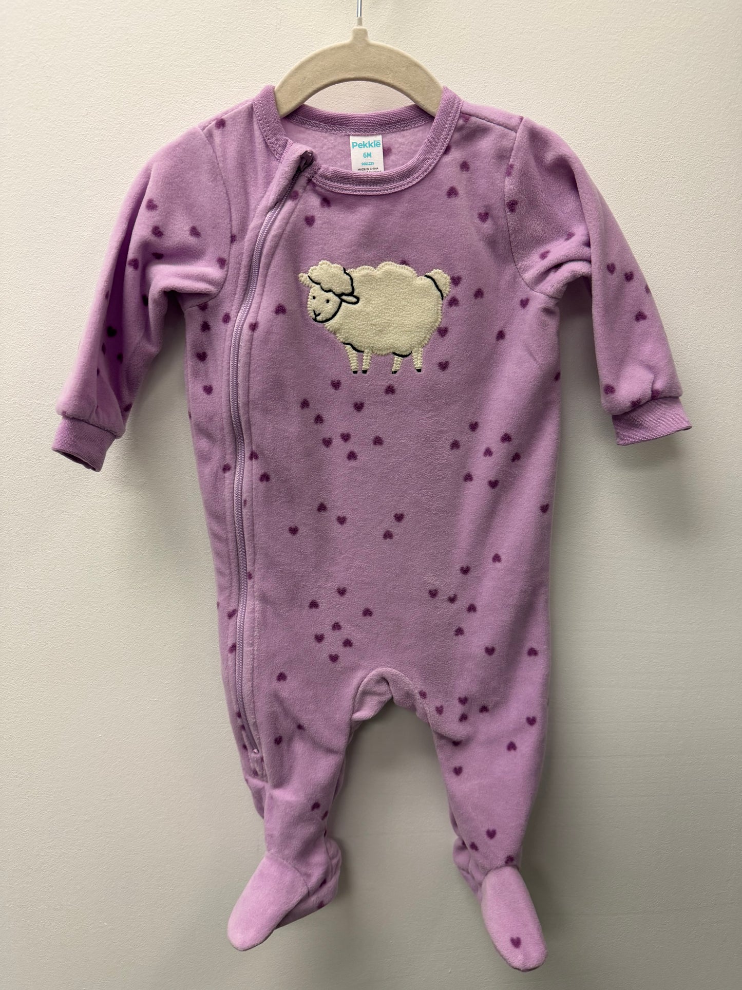 PEKKLE FLEECE SHEEP SLEEPER SIZE 6M