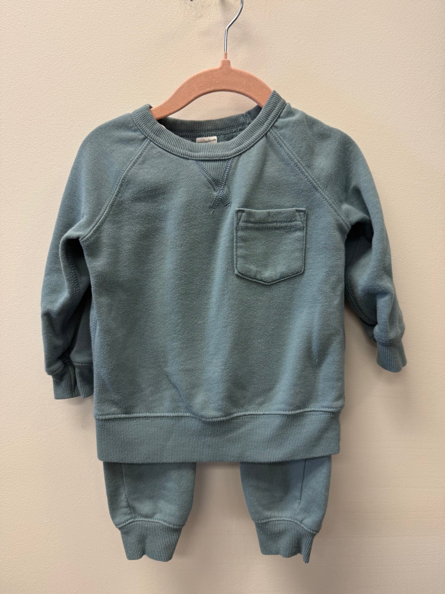 CARTERS BLUE TRACKSUIT SIZE 18M