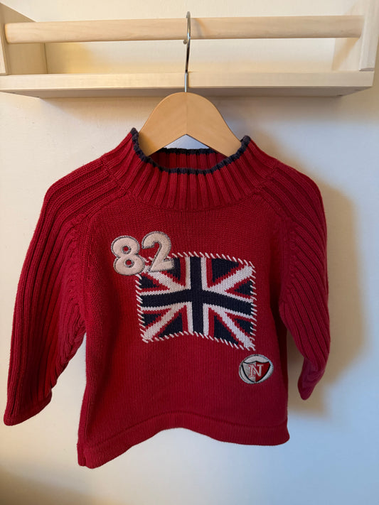 NEXT KNIT SWEATER 12-18M