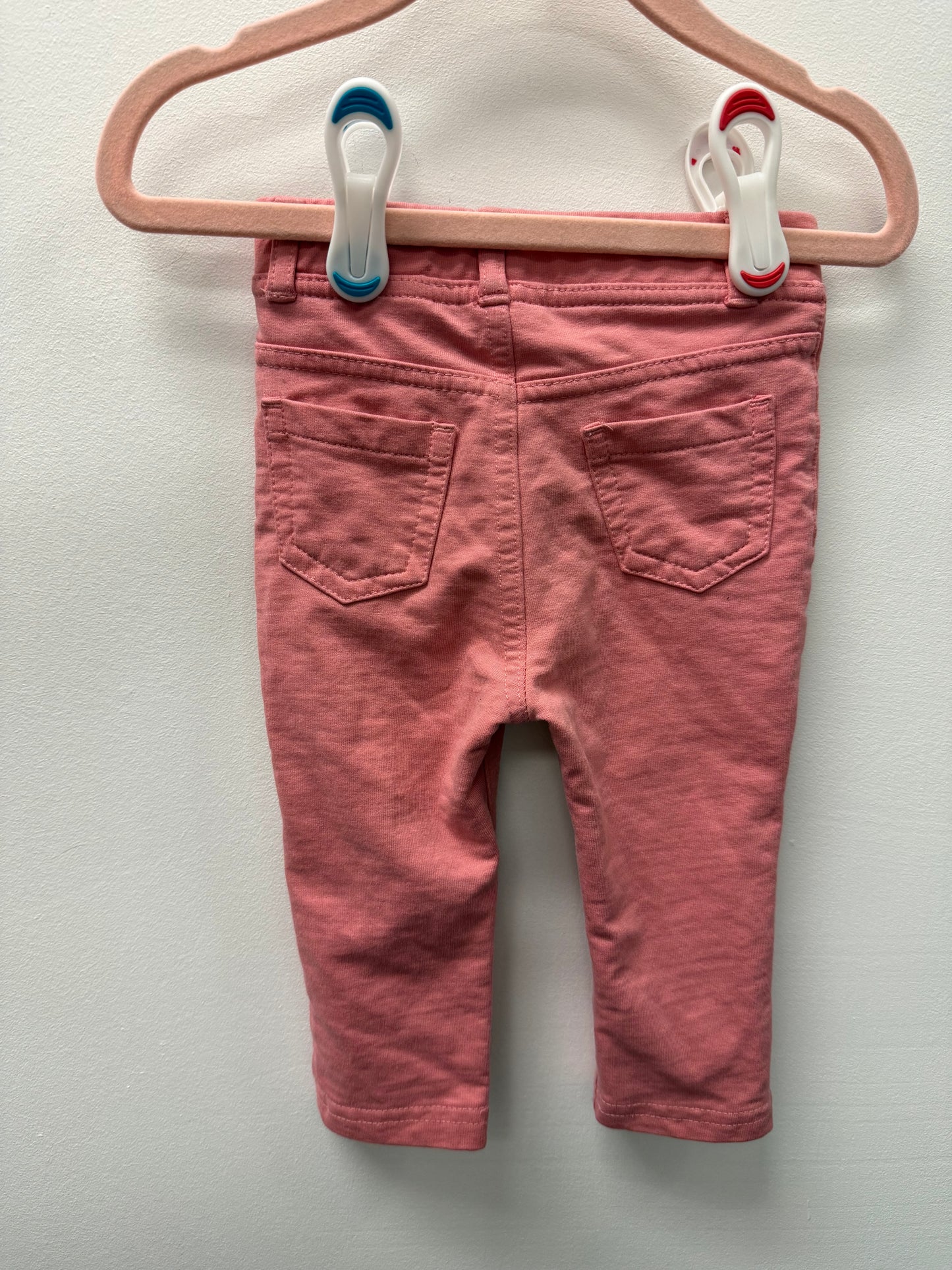 JOE FRESH PINK PANTS SIZE 6-12M