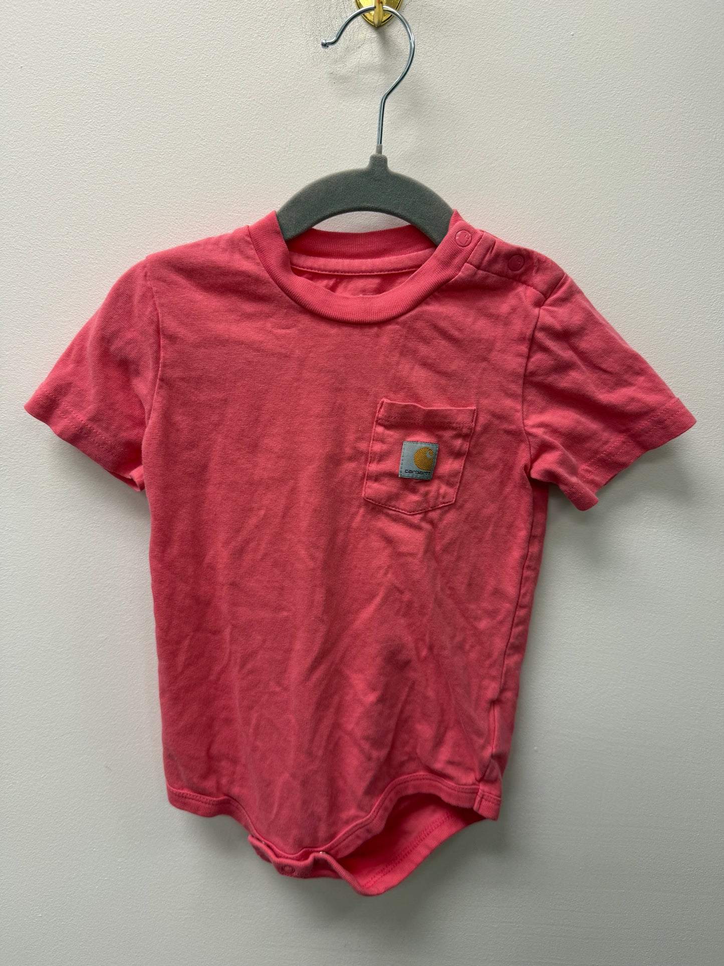 CARHARTT ONESIE (PINK) SIZE 24M