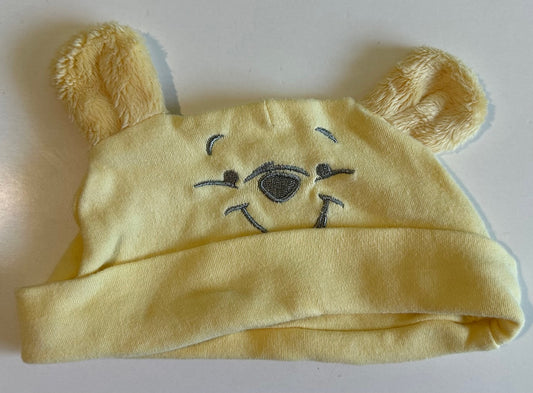 Unknown Brand, Yellow Winnie the Pooh Hat - 0-3 Months