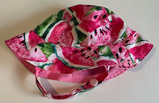 Unknown Brand, Watermelon Sun Hat - 0-6 Months