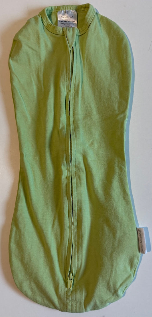 SwaddleMe, Green Sleep Swaddle Sack - 0-2 Months