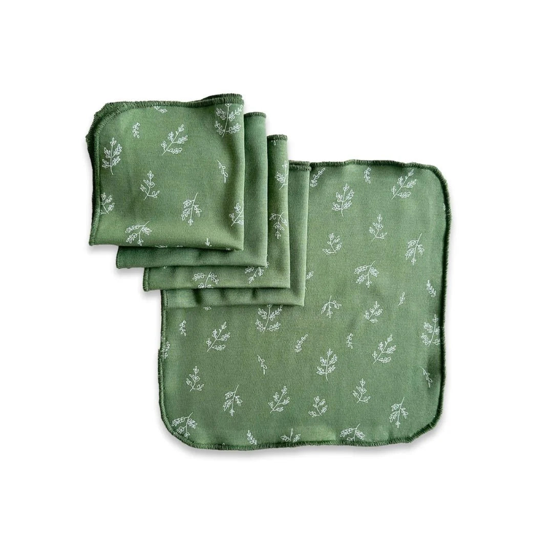 LITTLE & LIVELY BAMBOO BABY WASHCLOTHS (PACK OF 5)
