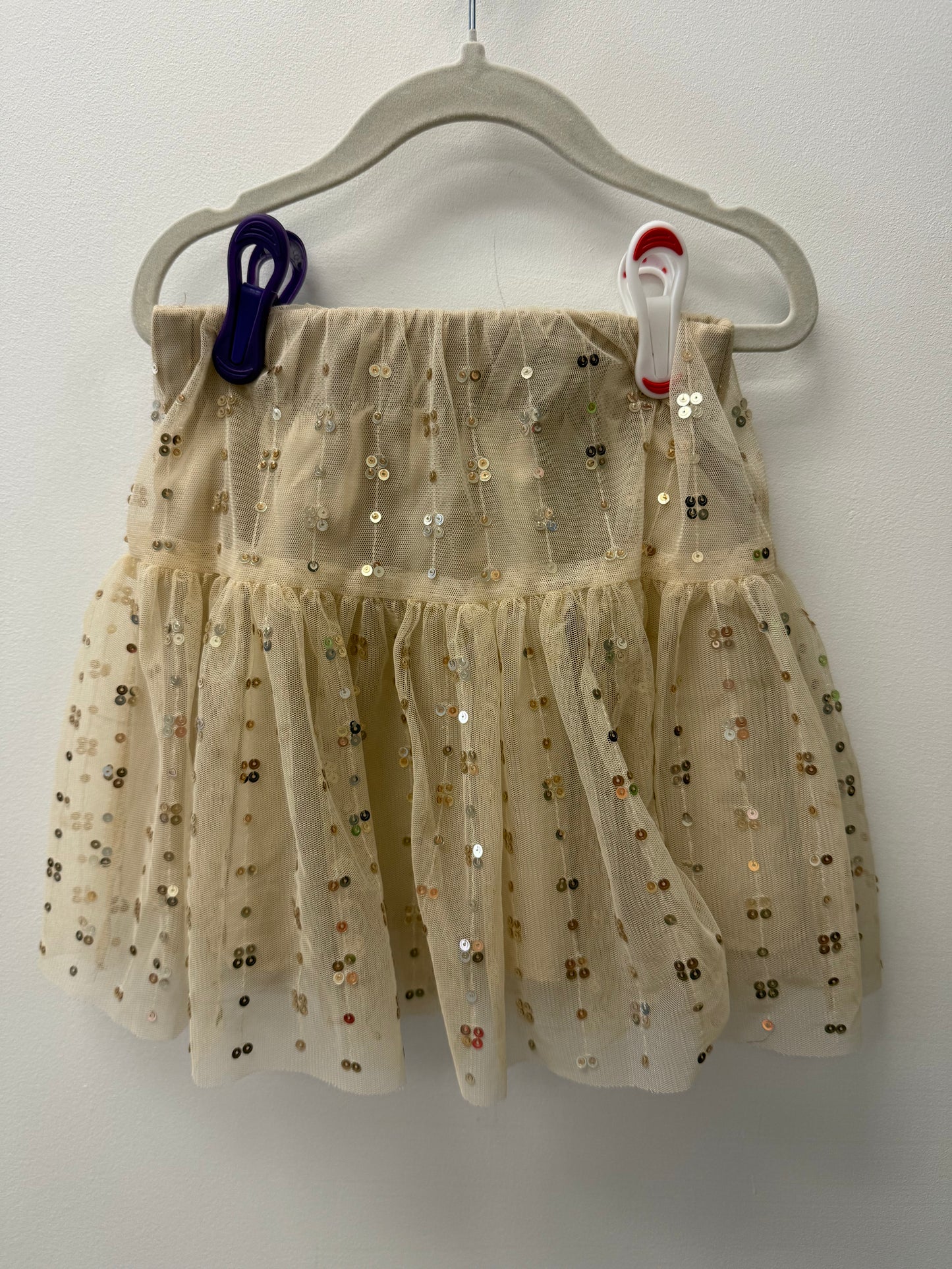 H&M SPARKLE SKIRT SIZE 5-6