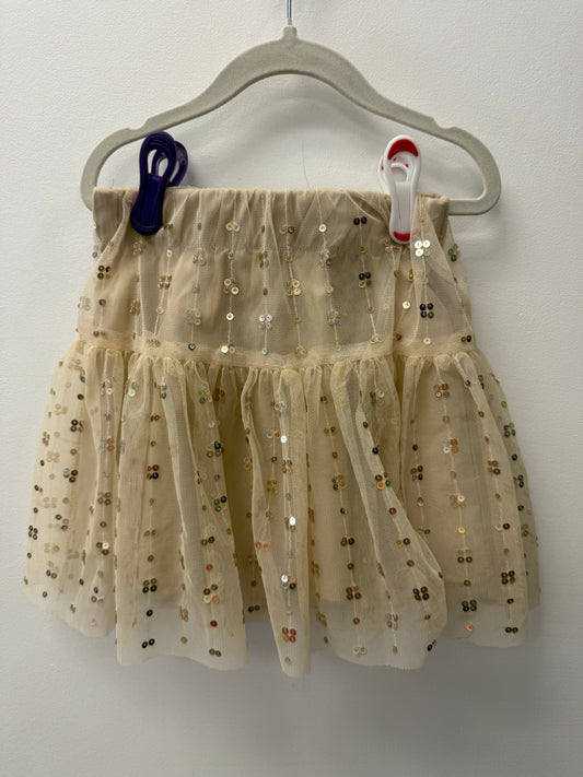 H&M SPARKLE SKIRT SIZE 5-6