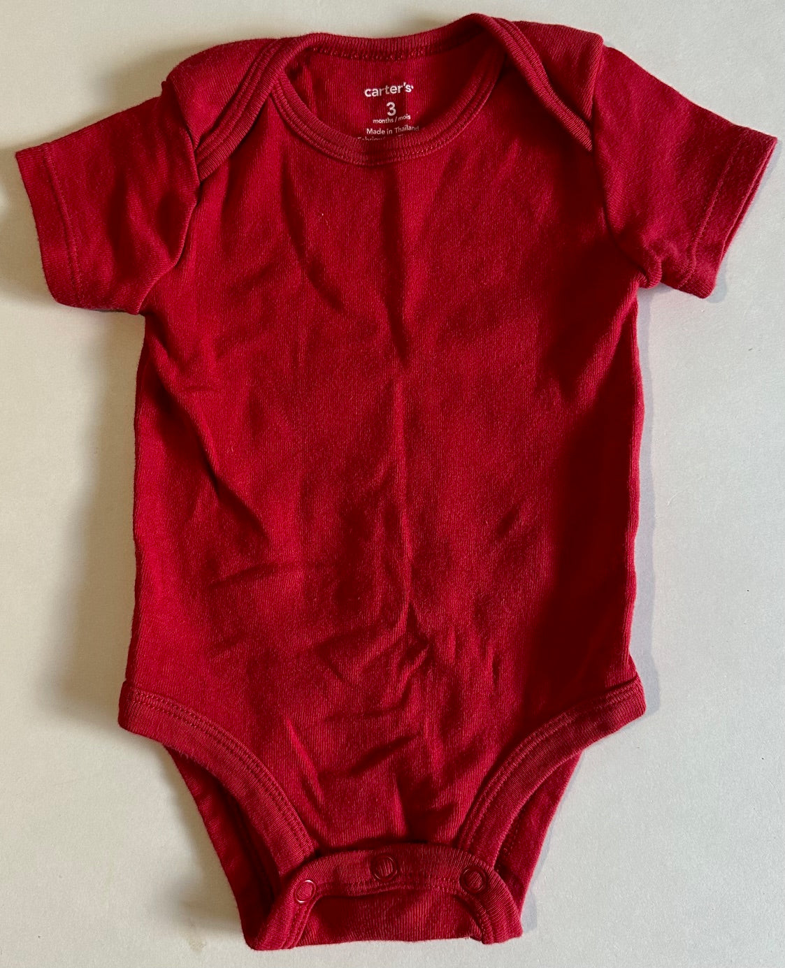 Carter's, Red Onesie - 3 Months