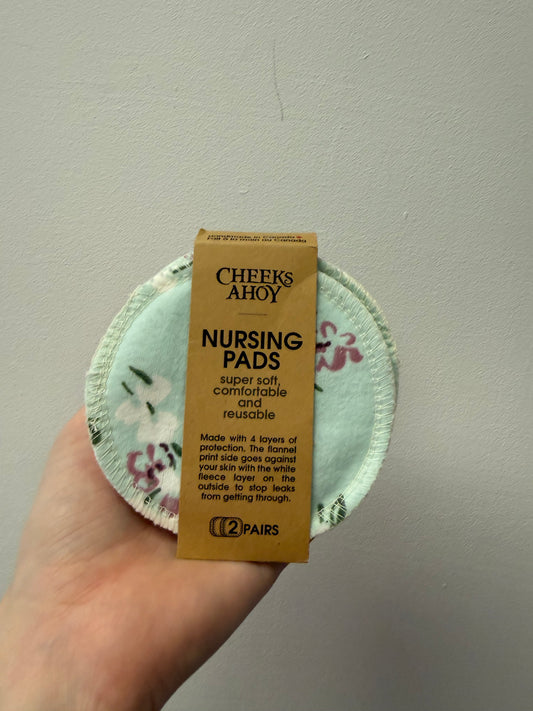 NEW REUSABLE CHEEKS AHOY NURSING PADS