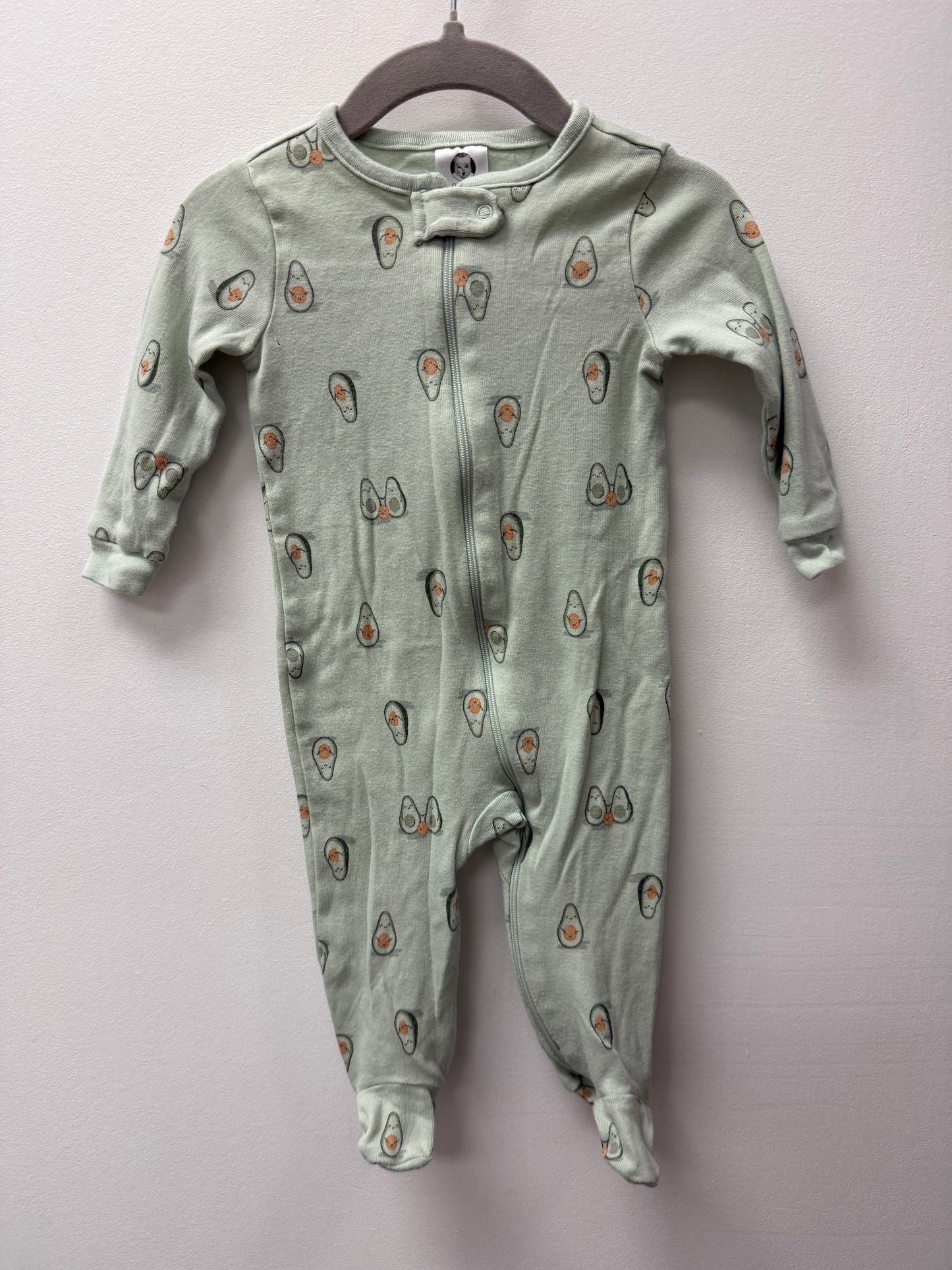 GERBER AVOCADO SLEEPER SIZE 3-6M
