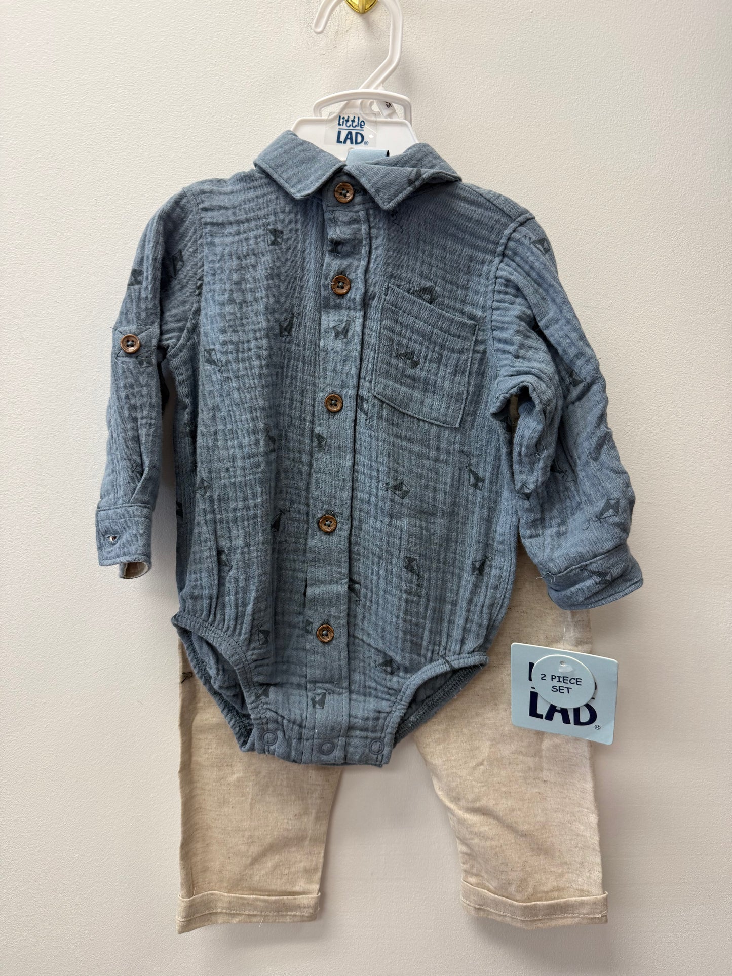 NEW LITTLE LAD OUTFIT SIZE 6-9M