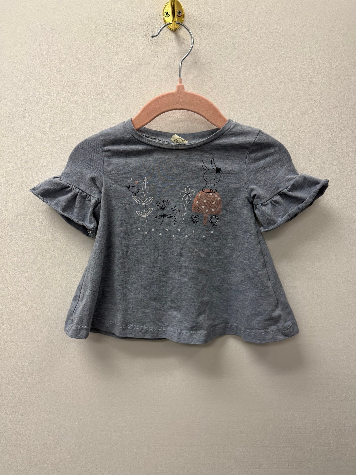 KRIKETS BUNNY SHIRT SIZE 3M