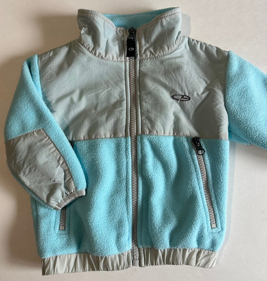 Champion, Fleece Blue and Grey Coat - 12 Months