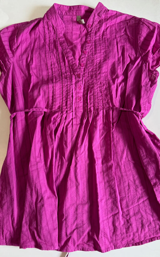 Thyme, Pink Maternity Top - Size XL