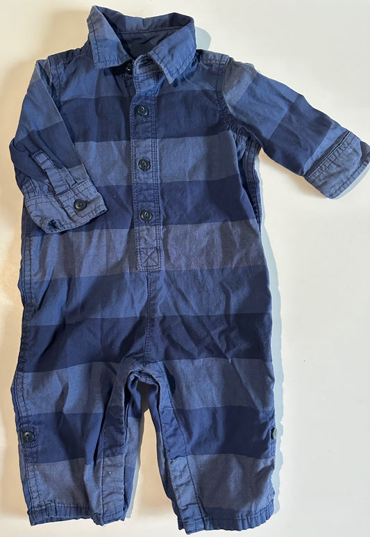 Baby Gap, Blue Collared Outfit - 3-6 Months