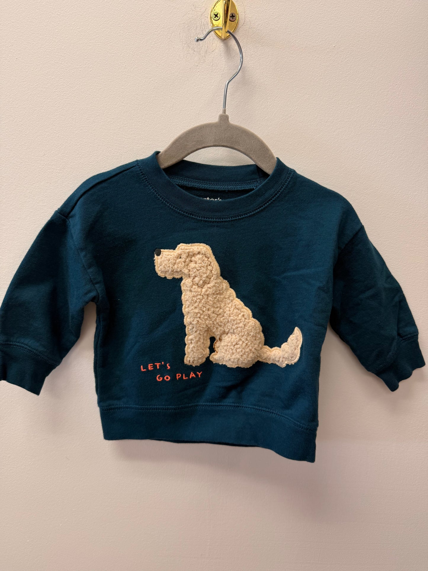 CARTERS DOG CREW SIZE 6M