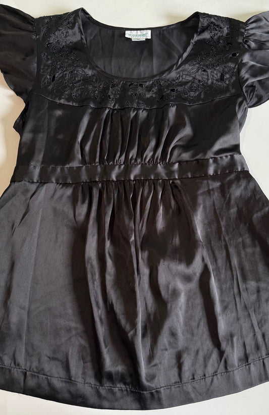 *Play* Motherhood Maternity, Black Maternity Shirt - Size XL