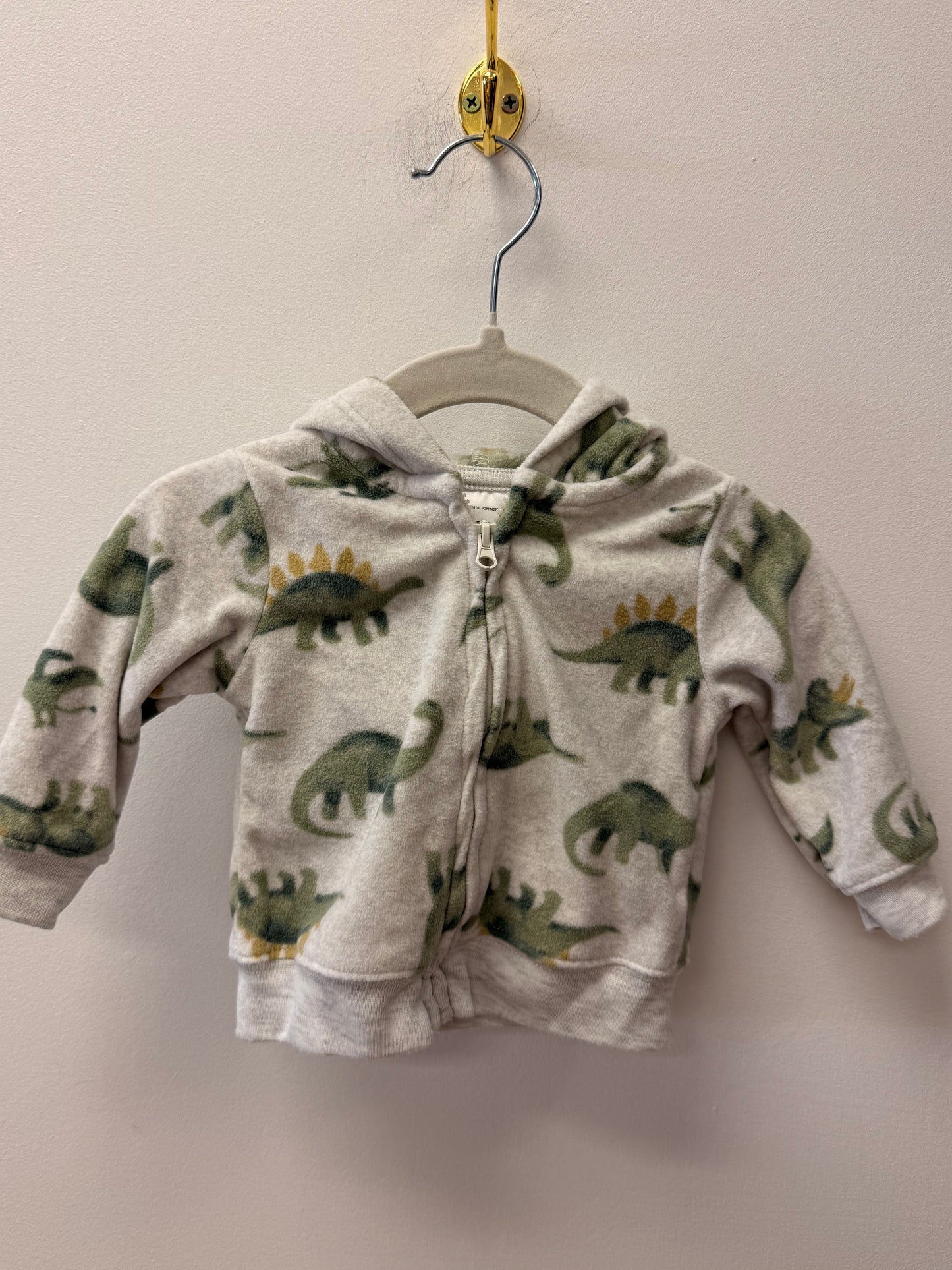 CARTERS FLEECE DINO SWEATER SIZE 3M