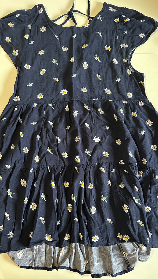 *Adult* Bluenotes, Blue Flowery Dress/Top - Size Large