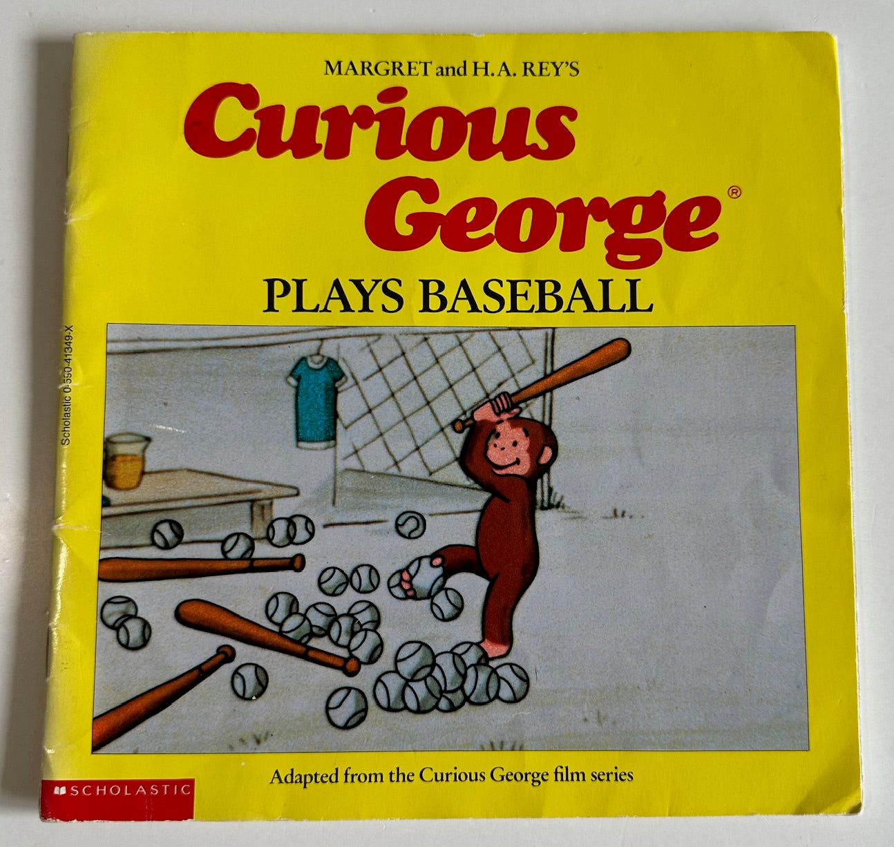 *Play* "Curious George Plays Baseball"