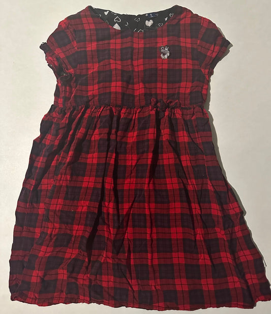 Souris Mini, Red and Black Dress - Size 6