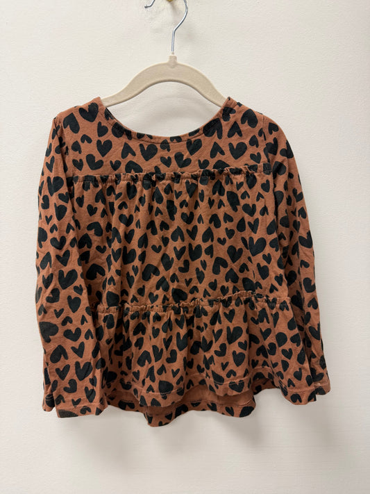 CARTERS CHEETAH SHIRT SIZE 5T