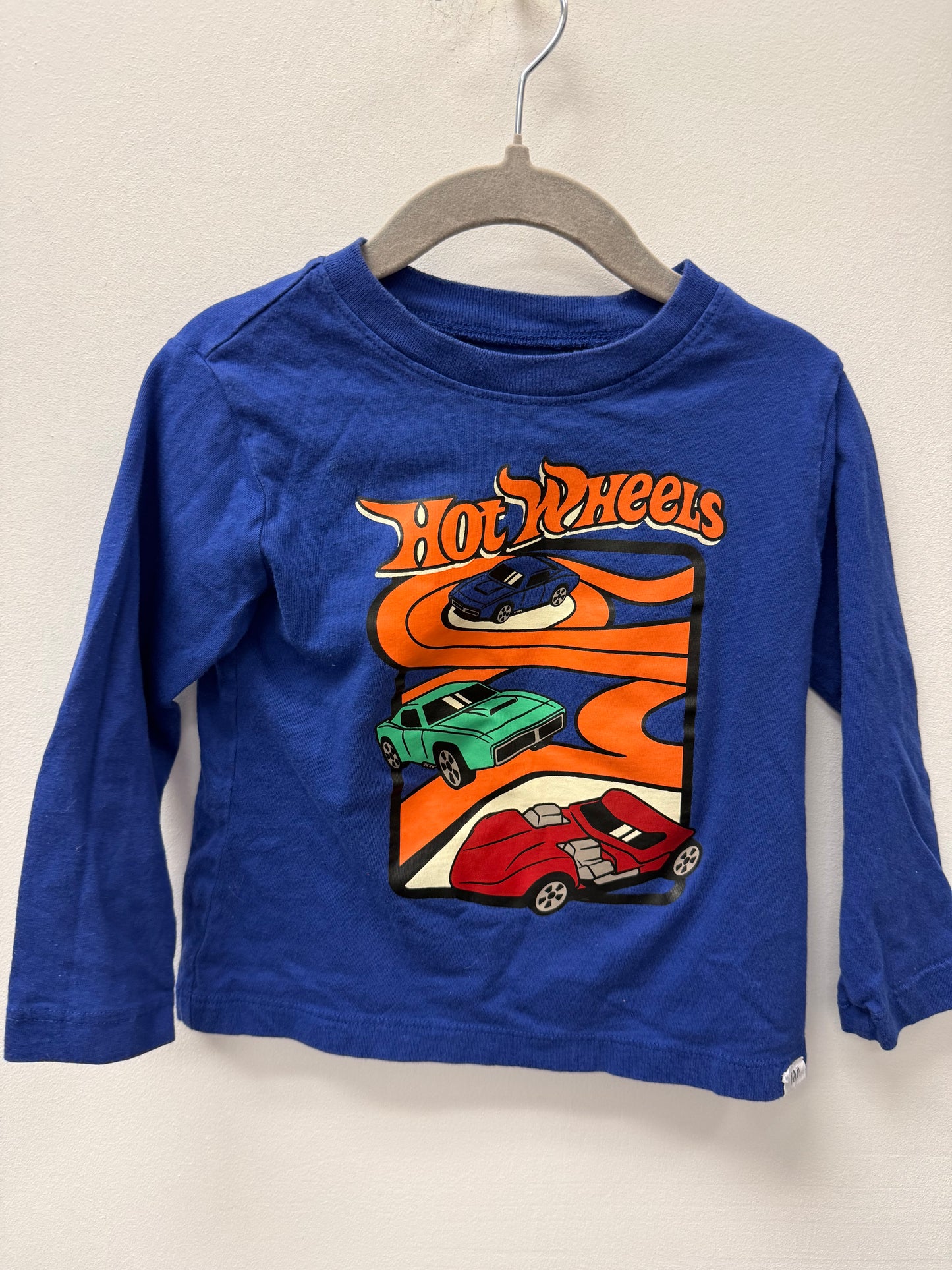 BABY GAP HOT WHEELS SHIRT SIZE 2T