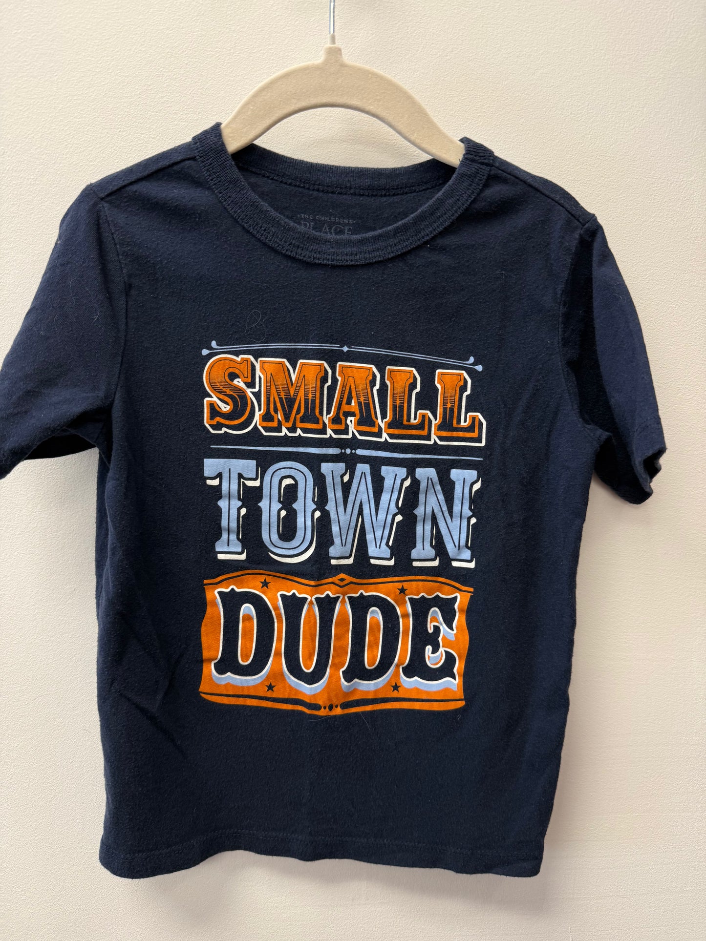CHILDRENS PLACE "SMALL TOWN DUDE" TEE SIZE 4
