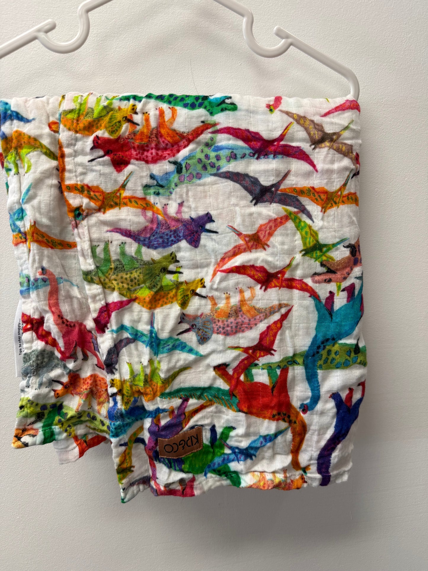 KP & CO DINO SWADDLE BLANKET
