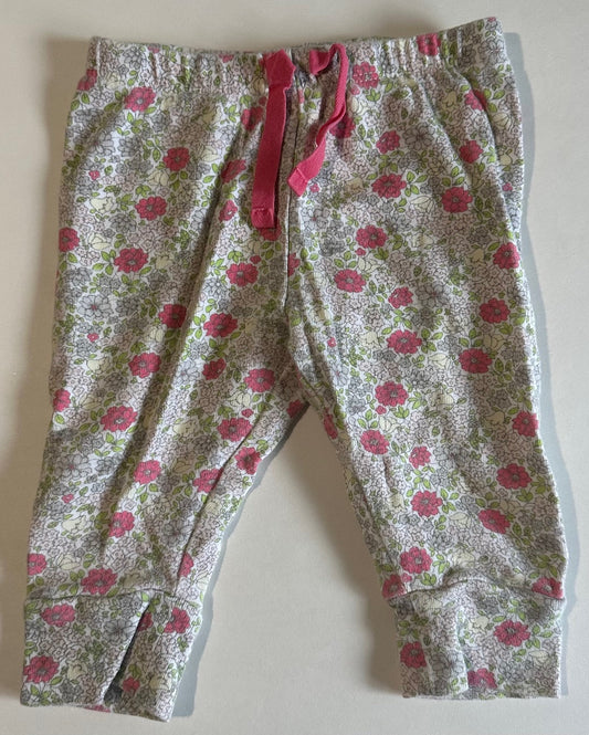 Baby Gap, Flowery Pants - 3-6 Months