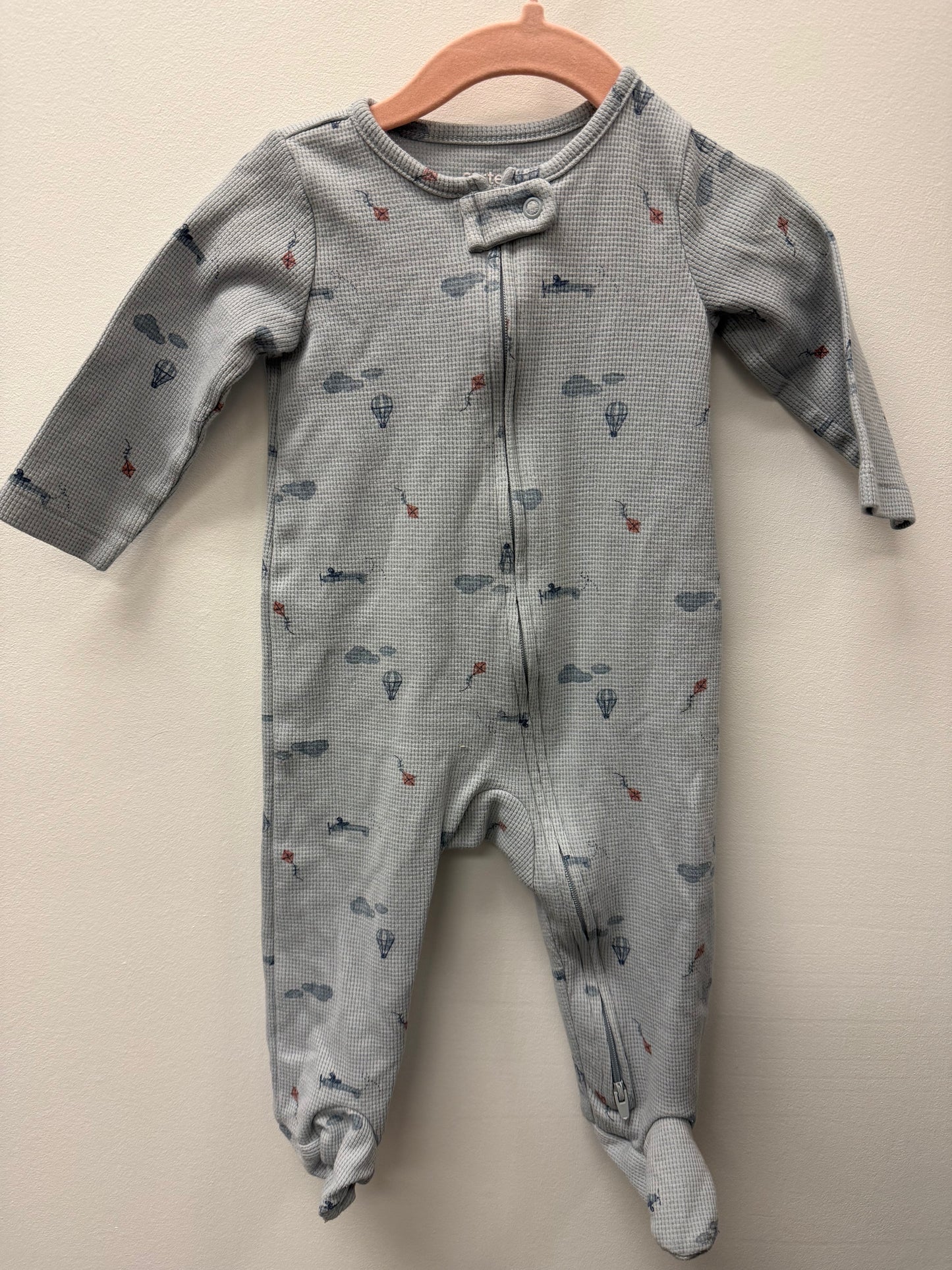 CARTERS KYTE RIBBED SLEEPER SIZE 6-9M