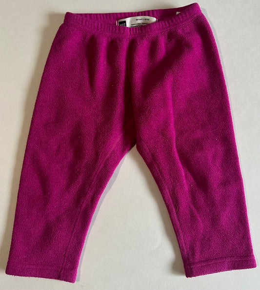 *Play* MEC, Pink Fleece Pants - 12 Months