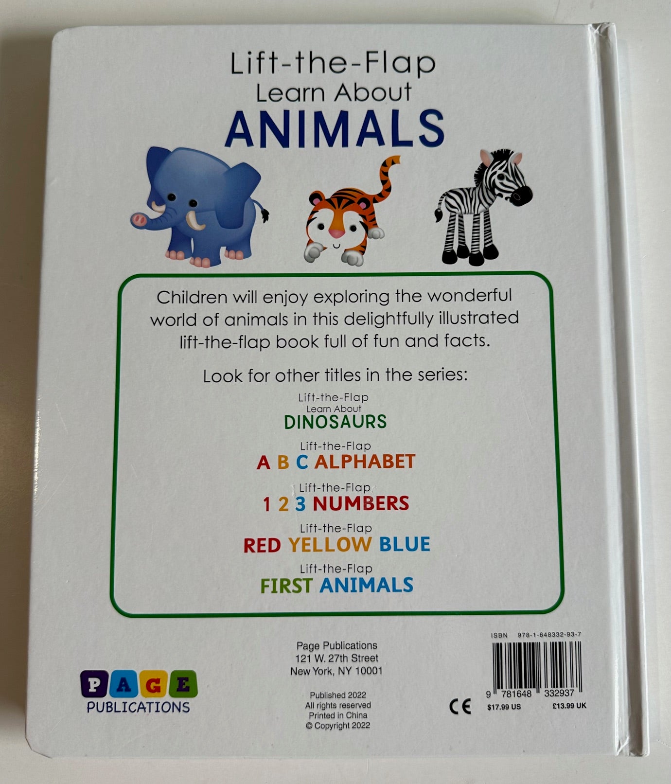 "Lift-the-Flap: Learn about Animals"